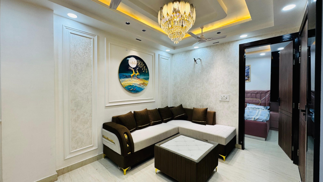 Spacious 3 BHK Flat for Sale in Dwarka Mor, Delhi | Prime Location