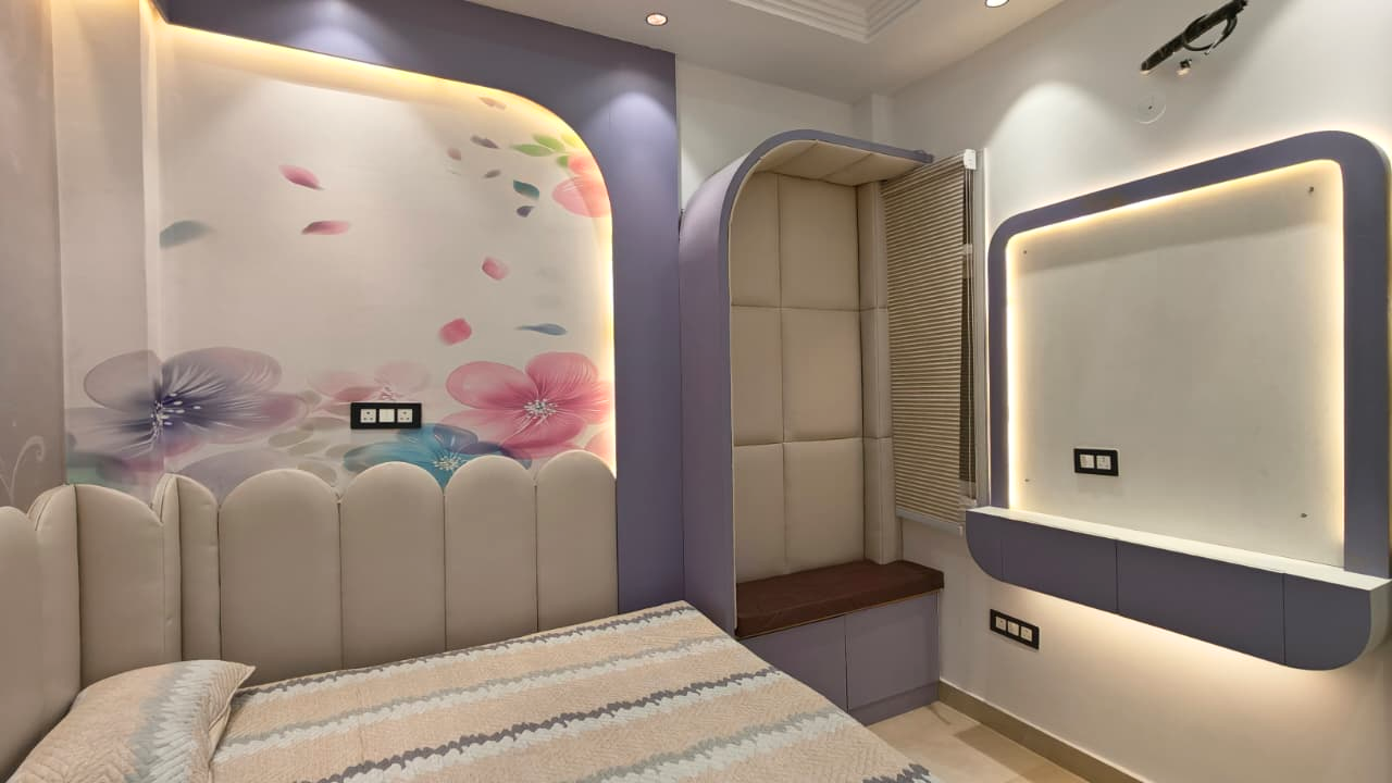 Modern 3 BHK Flat for Sale in Mohan Garden Near Nawada Metro