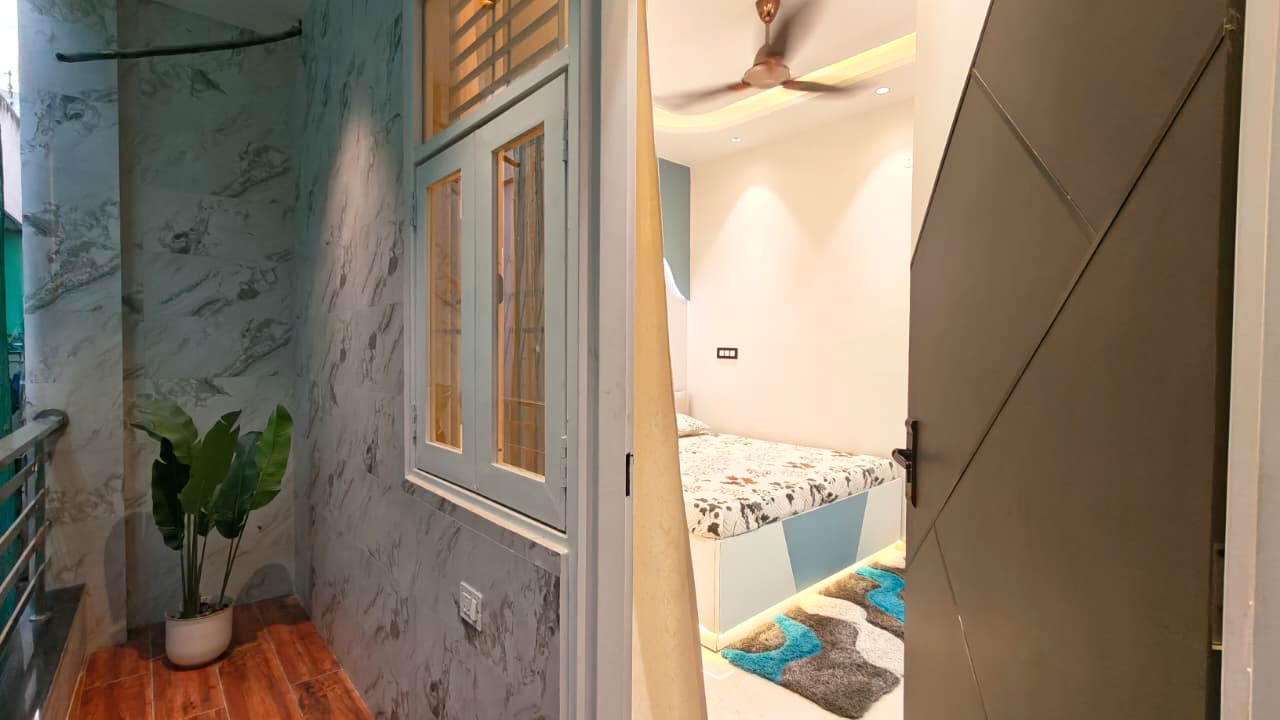 Modern 3 BHK Flat for Sale in Mohan Garden Near Nawada Metro