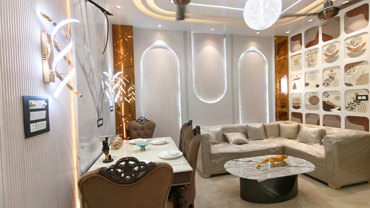 Modern 3 BHK Flat for Sale in Mohan Garden Near Nawada Metro