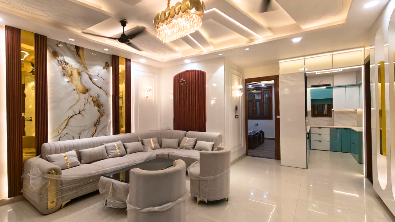 Spacious 4 BHK Flats in Delhi Under 1 Crore | 4 BHK Flat in Kiran Garden Near Nawada Metro