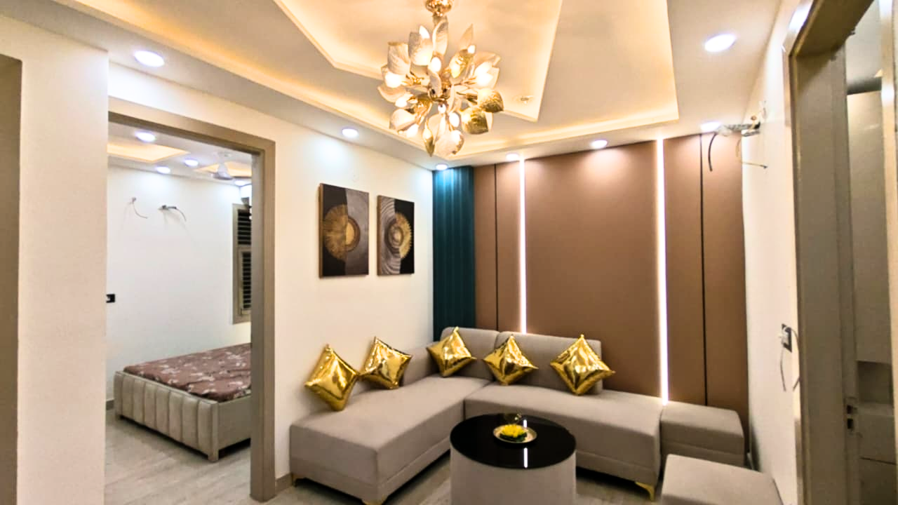 Fully Furnished 2 BHK Flat for Sale in Mansa Ram Park Dwarka Mor Near Metro