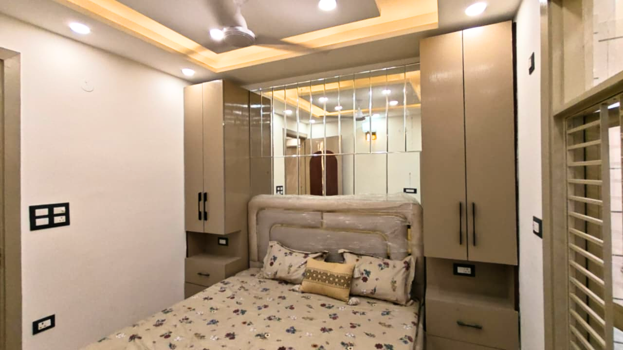 Fully Furnished 2 BHK Flat for Sale in Mansa Ram Park Dwarka Mor Near Metro