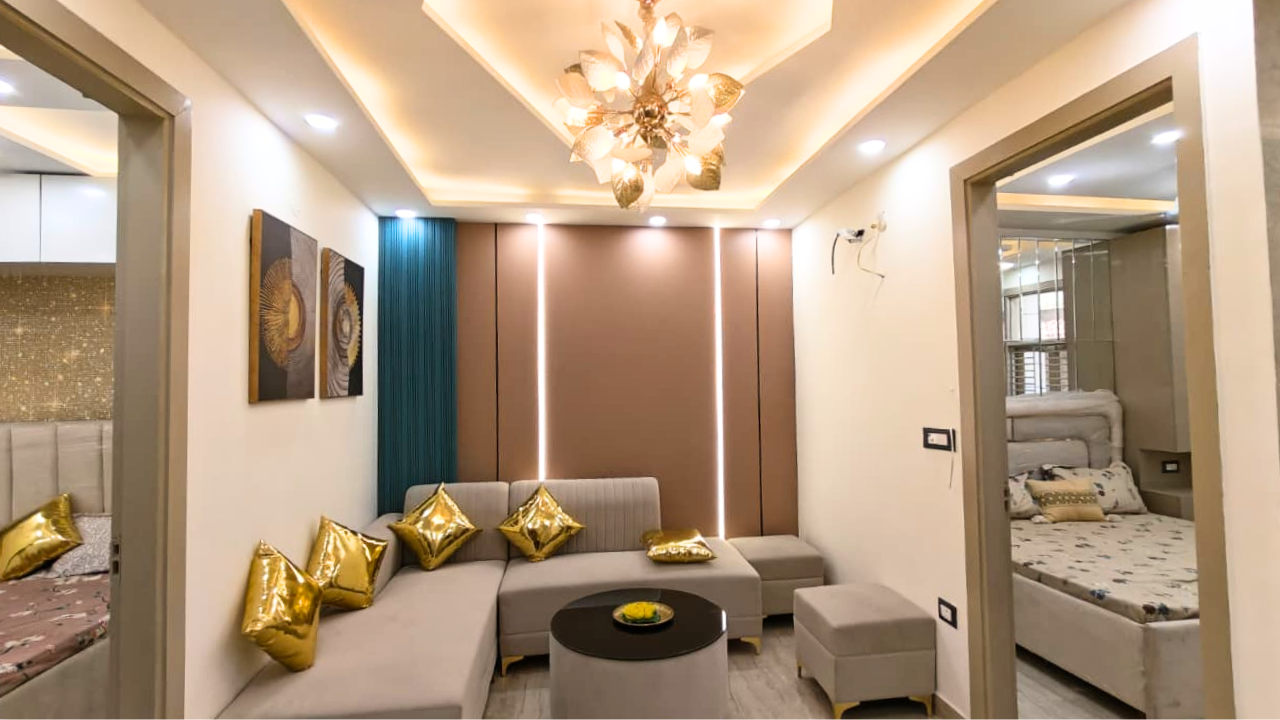 Fully Furnished 2 BHK Flat for Sale in Mansa Ram Park Dwarka Mor Near Metro