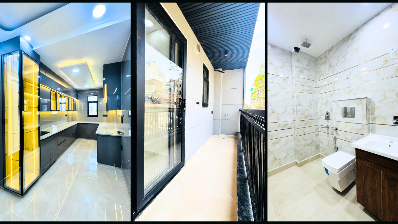 Spacious 3 BHK Independent Floor in Dwarka Mor | Ready to Move Near Metro