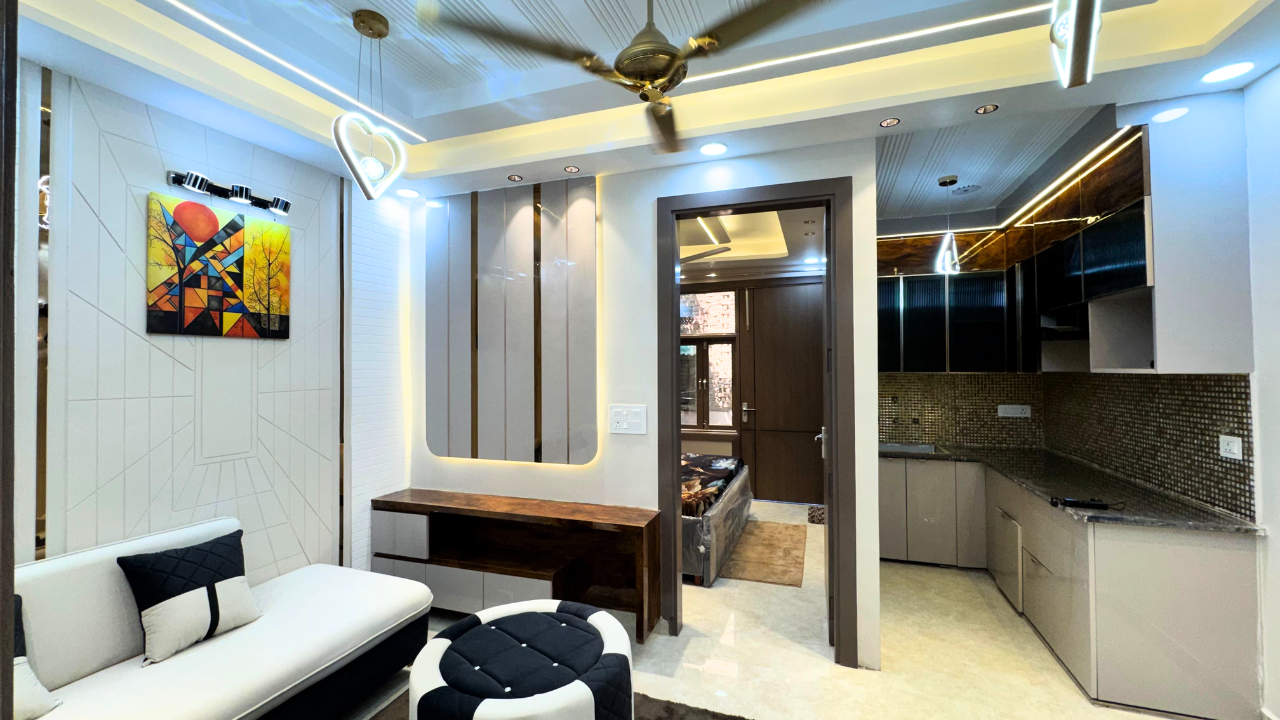 2 BHK Flat in Rana Ji Enclave | Near Nangli Metro | Lift & Parking