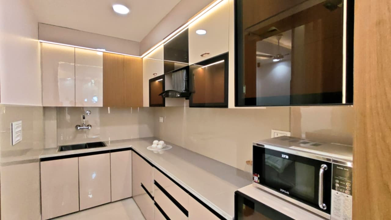 Semi-Furnished 3BHK Flat for Sale in Mohan Garden, Nawada Metro, Delhi
