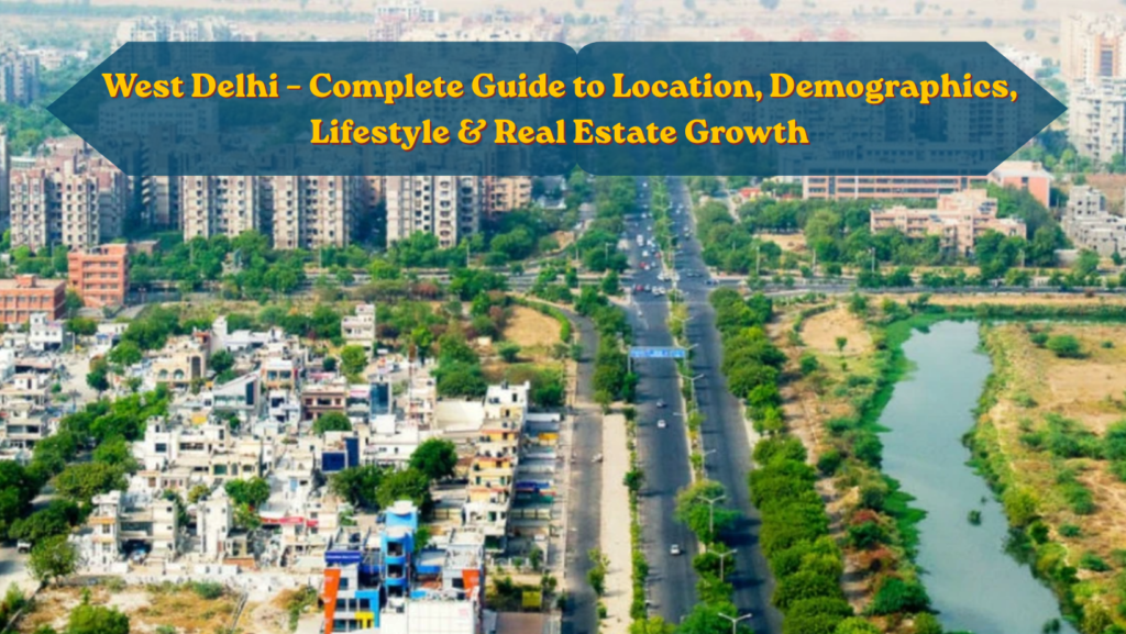 🏙️ West Delhi – Complete Guide to Location, Demographics, Lifestyle & Real Estate Growth