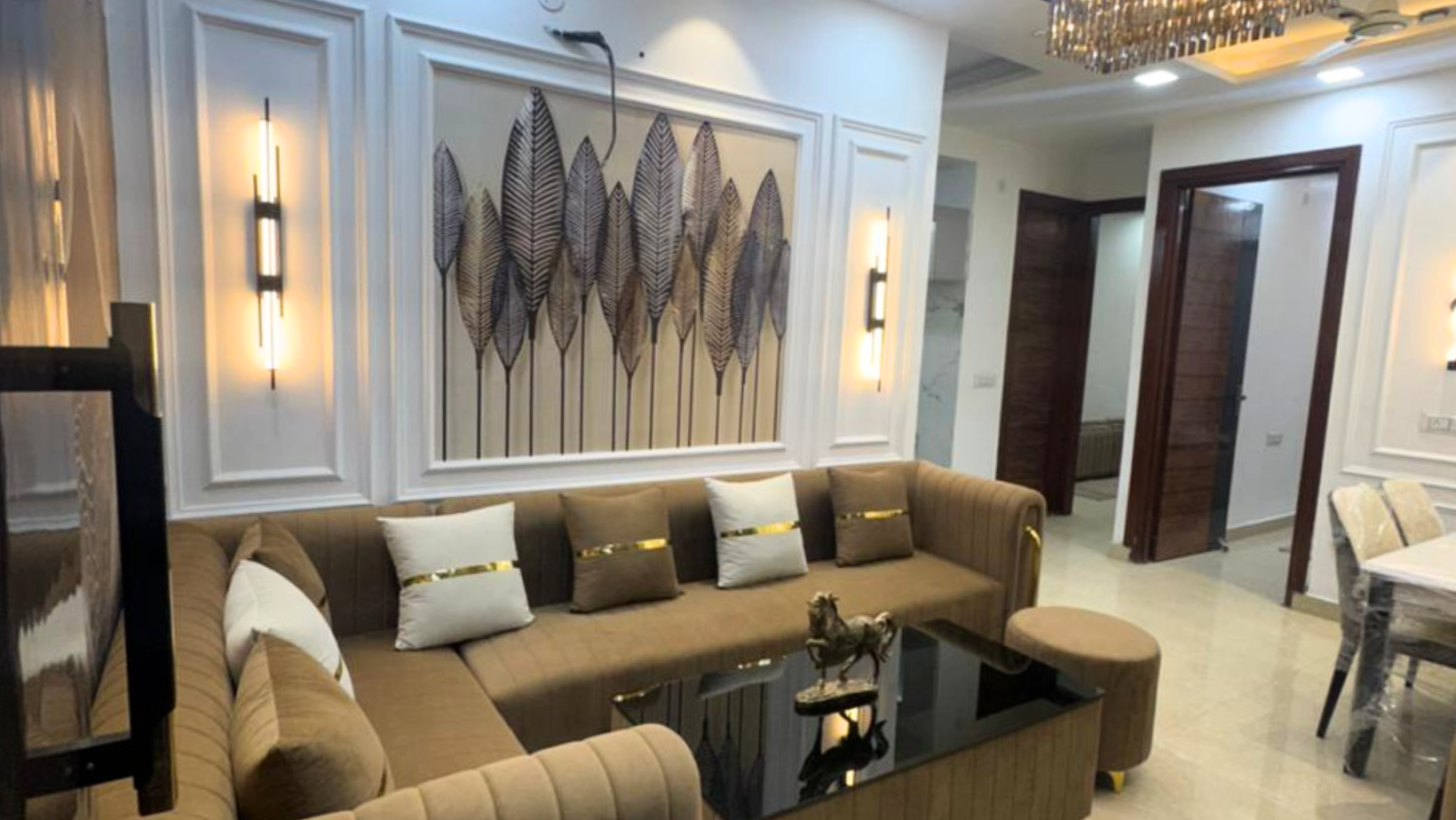 Premium 3BHK Flat in Dwarka Mor, Delhi | Front Side Unit