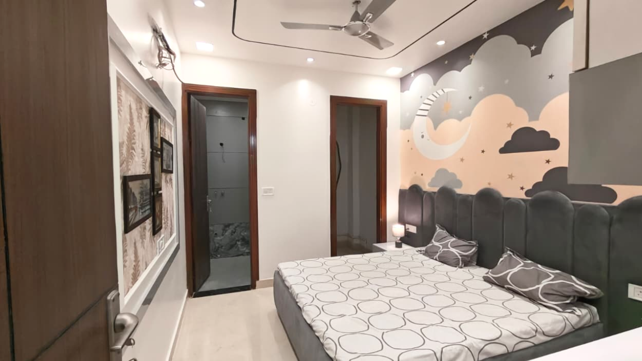 Semi Furnished 3 BHK Home in Dwarka Mor with Excellent Connectivity