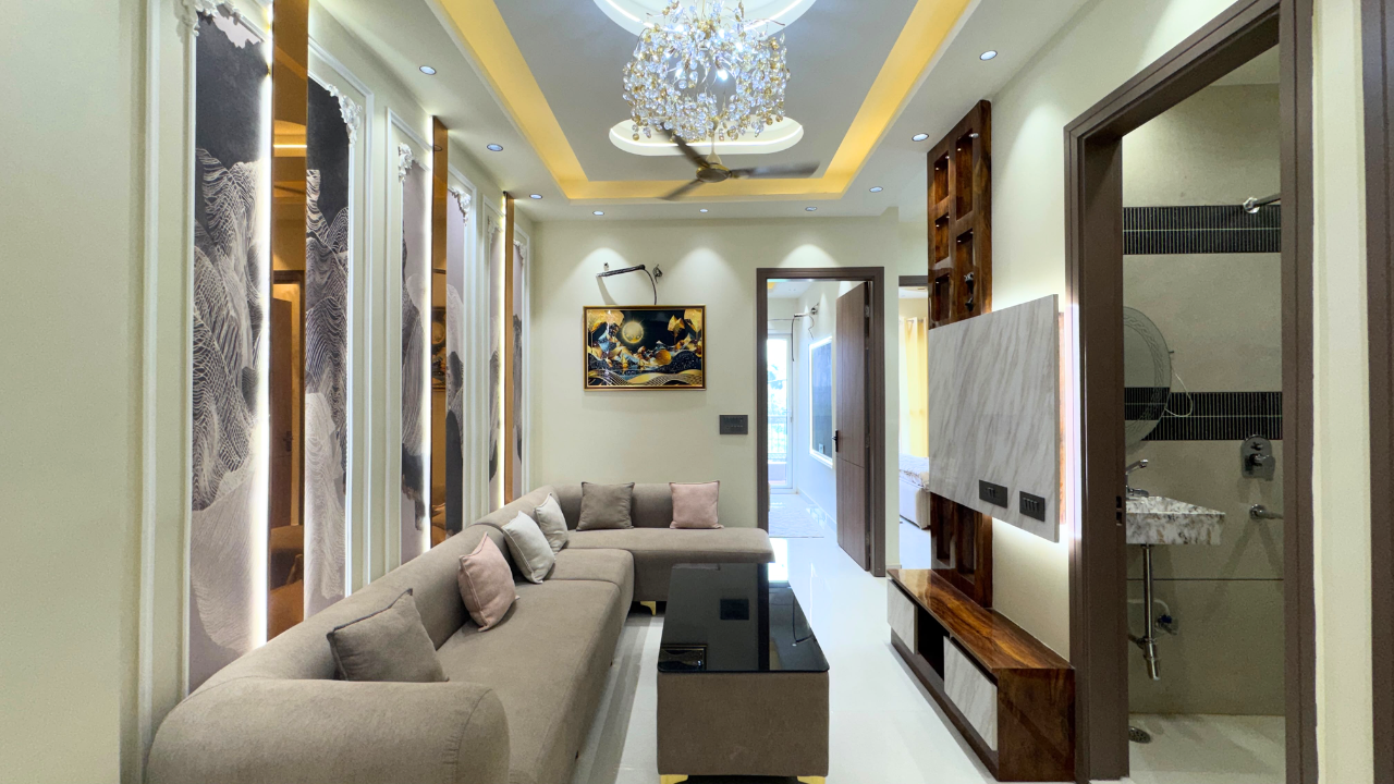 Modern 3BHK Flat in Niranjan Park | Walking Distance to Nangli Metro