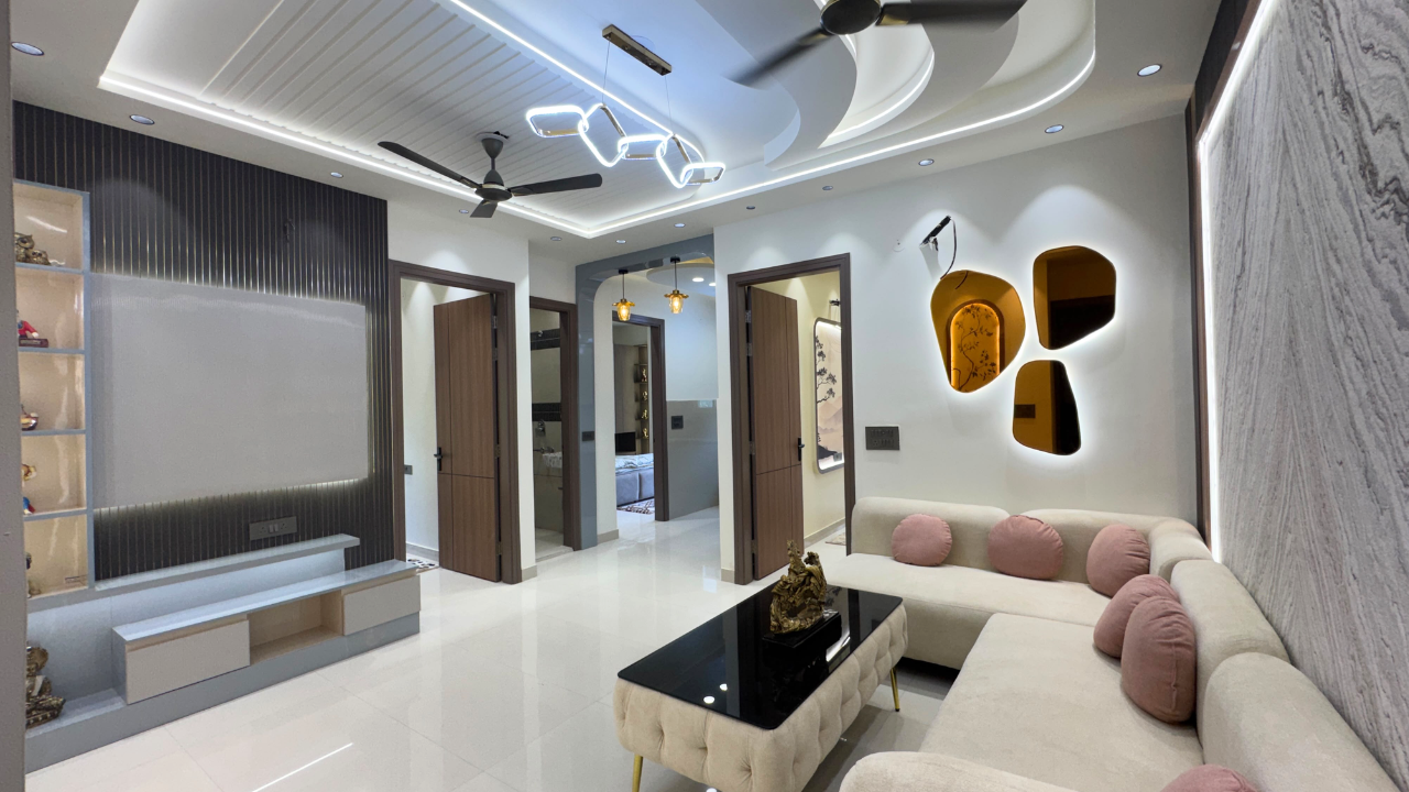 L-Type 3BHK Flat Near Nangli Metro | Modern Home in Niranjan Park