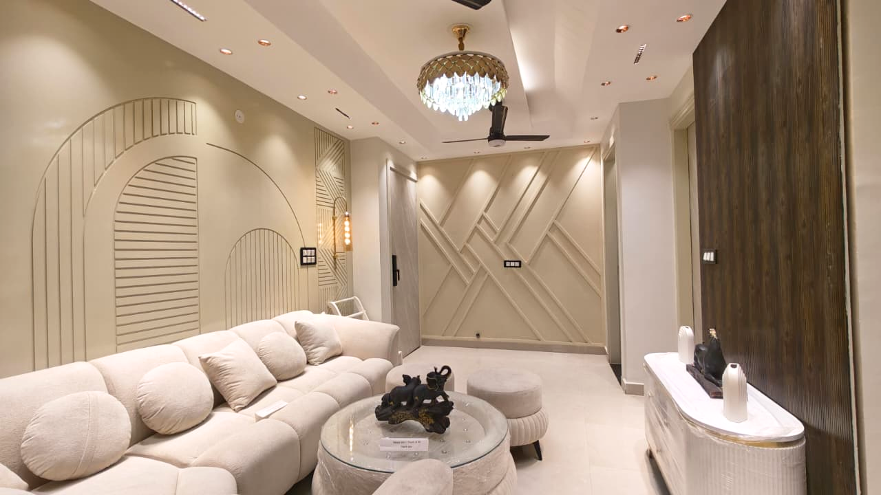 Luxury Front Side 3 BHK Flat with Common Roof Terrace in Nawada, Delhi