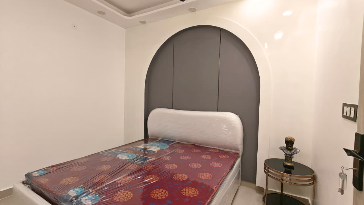 Luxury Front Side 3 BHK Flat with Common Roof Terrace in Nawada, Delhi