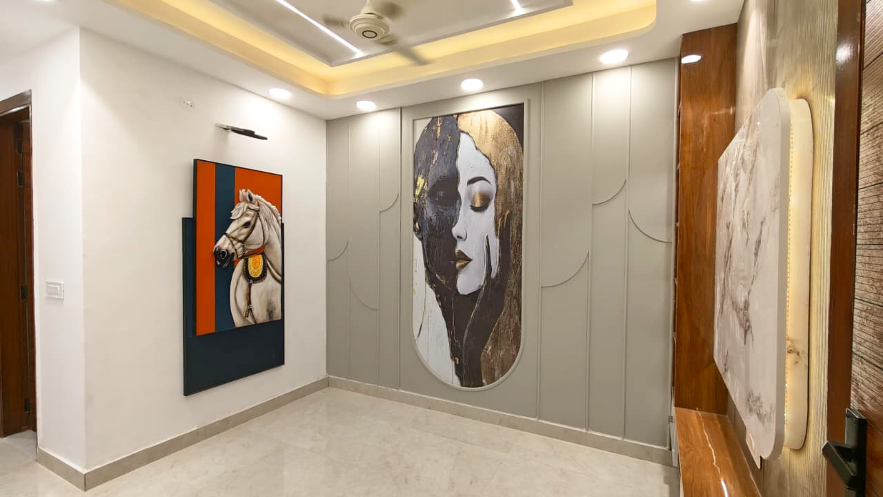 Semi-Furnished 2 BHK Flat in Mohan Garden Near Dwarka Mor Metro