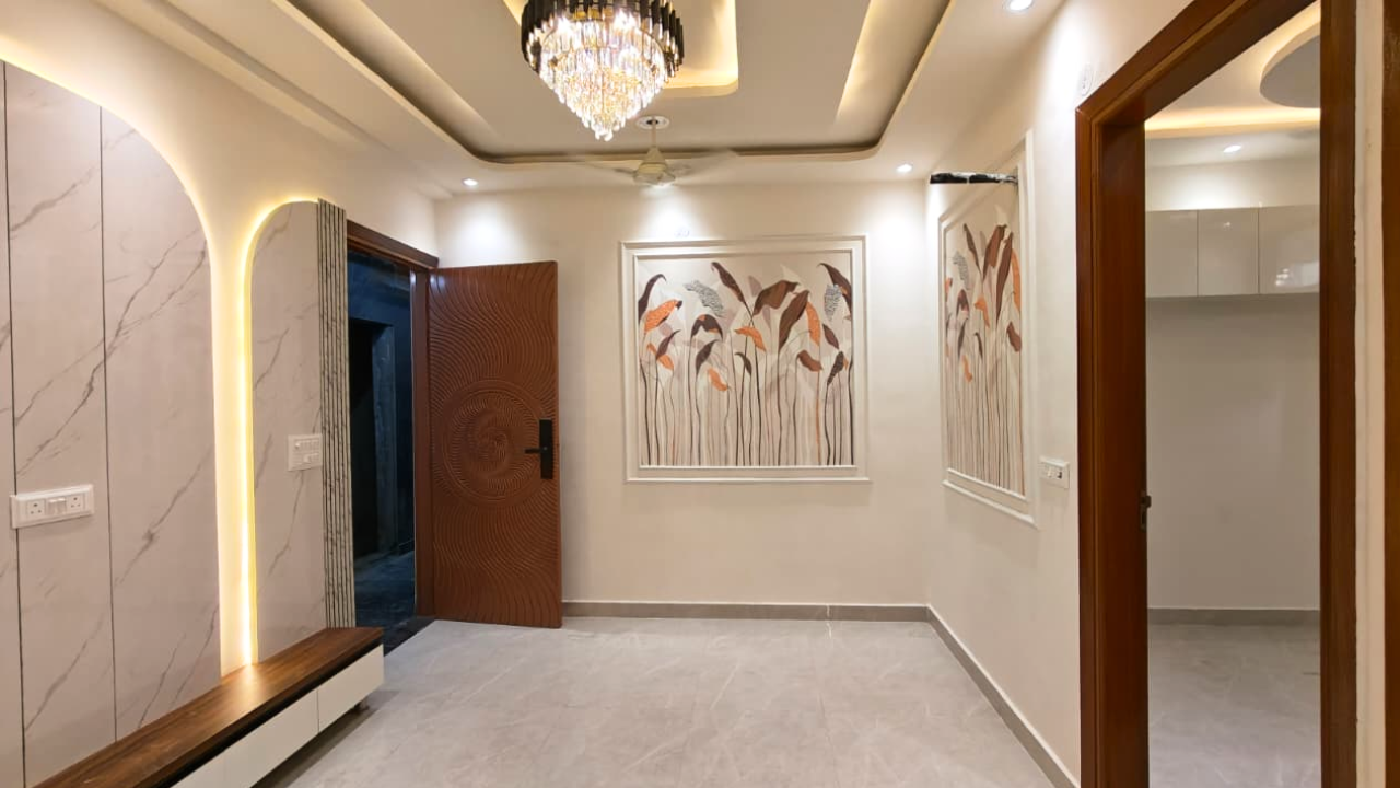 Semi Furnished 2 BHK Flat for Sale in Bajaj Enclave | Near Dwarka Mor Metro