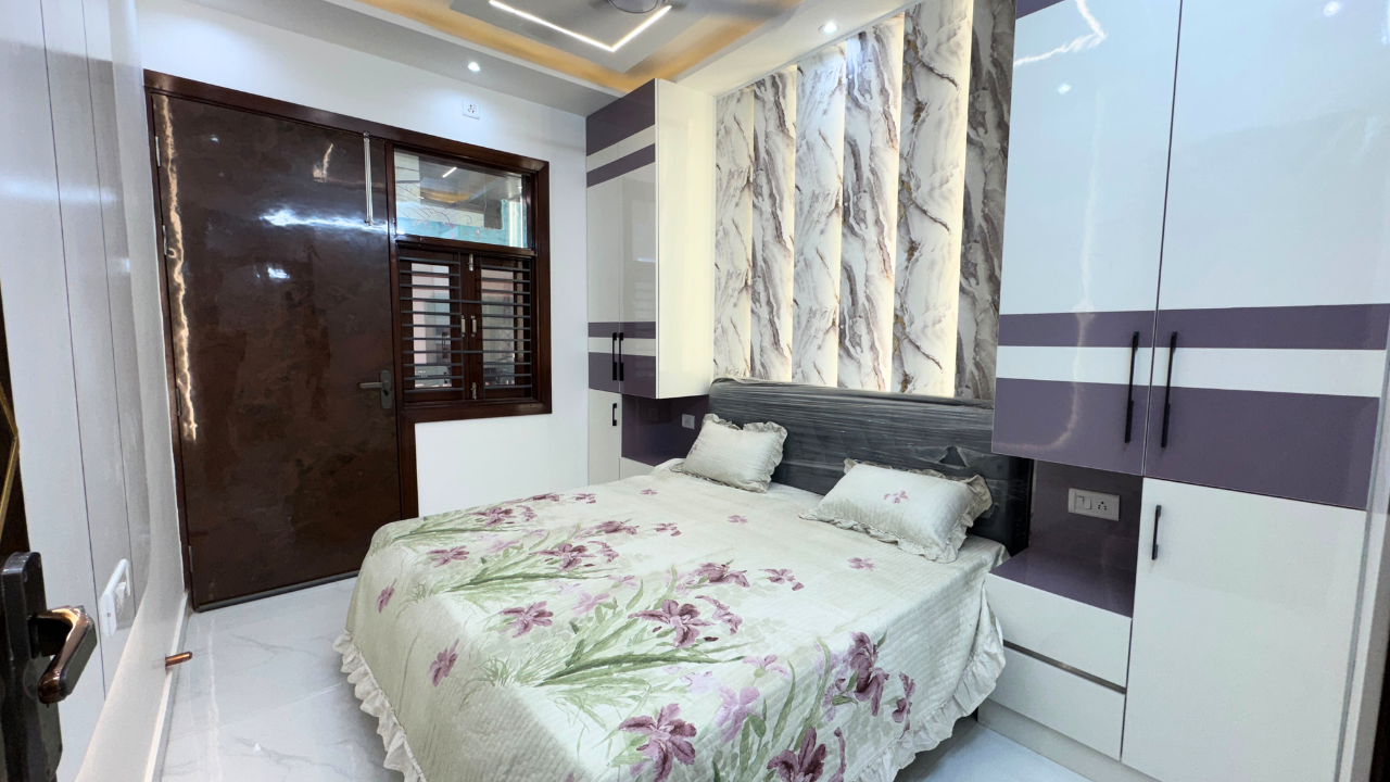 Premium Semi Furnished 3 BHK Flat in Om Vihar Uttam Nagar Delhi | Ready to Move Home