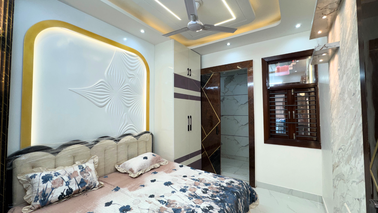 Premium Semi Furnished 3 BHK Flat in Om Vihar Uttam Nagar Delhi | Ready to Move Home
