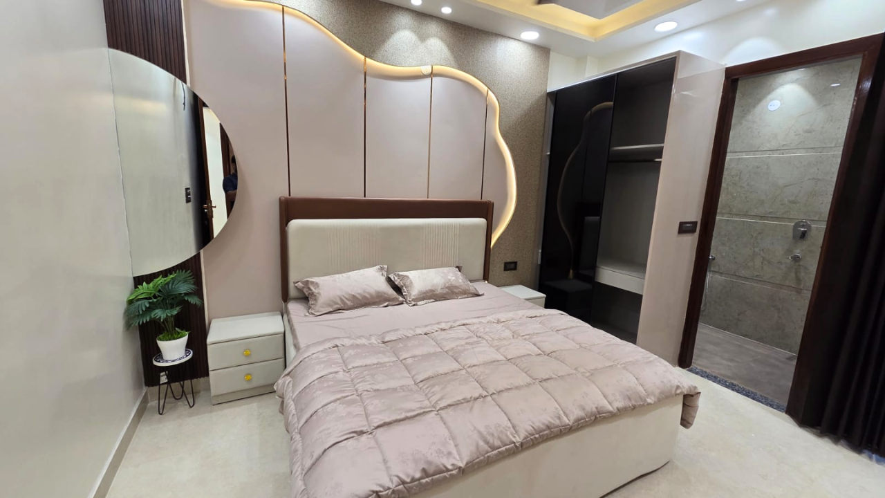 Spacious 4 BHK Flat for Sale in Mansa Ram Park, Delhi | Near Dwarka Mor Metro