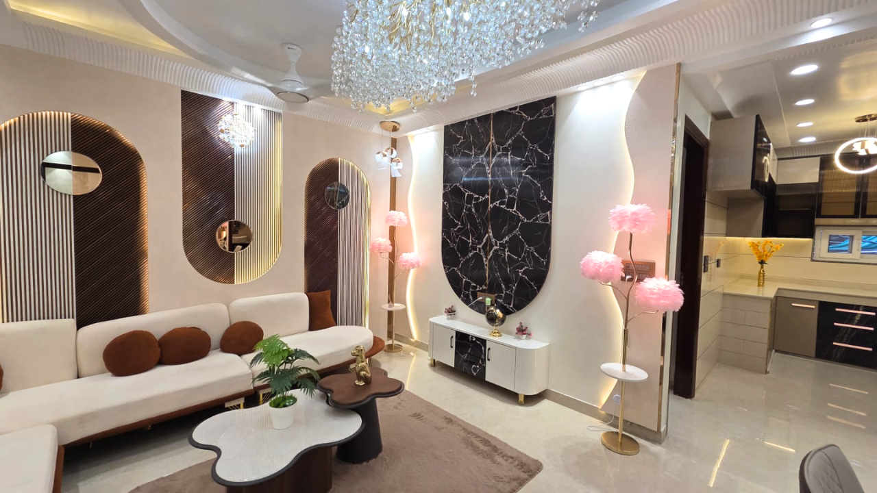 Spacious 4 BHK Flat for Sale in Mansa Ram Park, Delhi | Near Dwarka Mor Metro