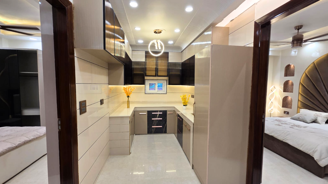 Spacious 4 BHK Flat for Sale in Mansa Ram Park, Delhi | Near Dwarka Mor Metro