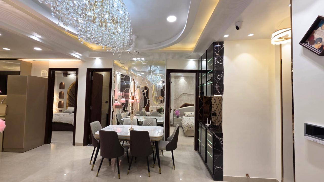 Spacious 4 BHK Flat for Sale in Mansa Ram Park, Delhi | Near Dwarka Mor Metro