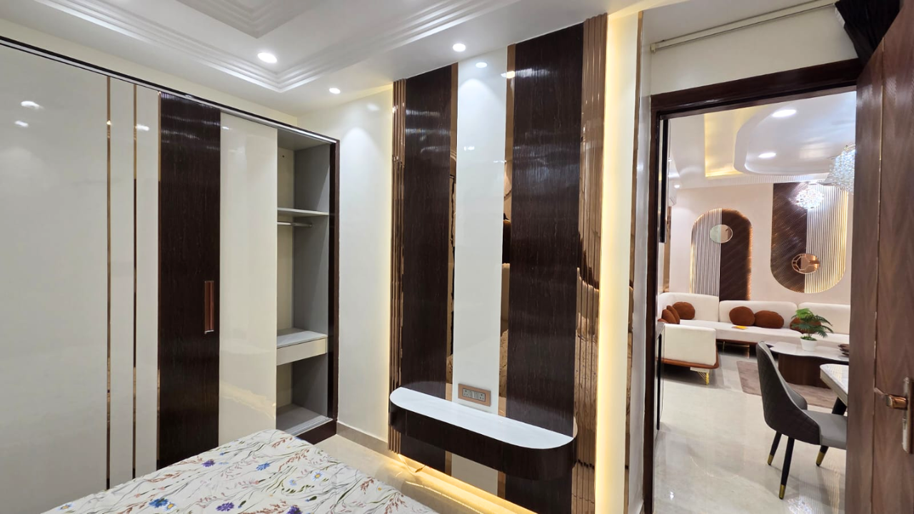 Spacious 4 BHK Flat for Sale in Mansa Ram Park, Delhi | Near Dwarka Mor Metro