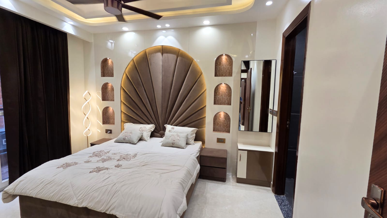 Spacious 4 BHK Flat for Sale in Mansa Ram Park, Delhi | Near Dwarka Mor Metro