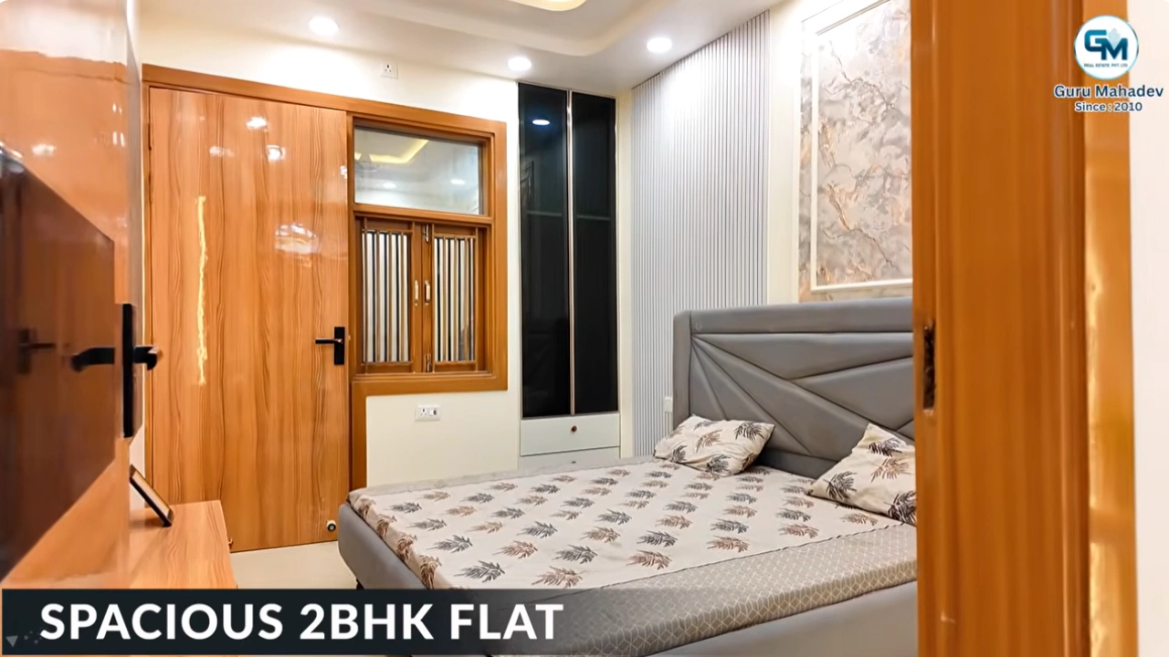 Spacious 2 BHK Flat for Sale in Laxmi Vihar, Mohan Garden | Near Dwarka Mor Metro