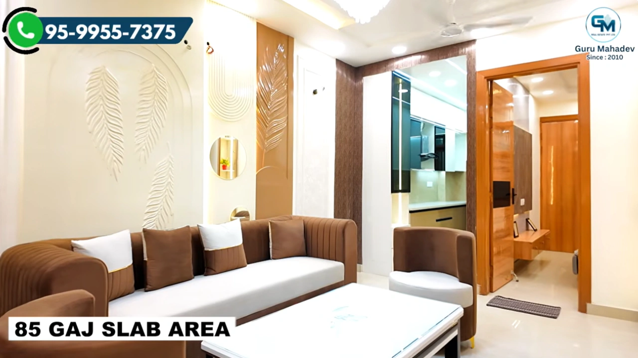 Spacious 2 BHK Flat for Sale in Laxmi Vihar, Mohan Garden | Near Dwarka Mor Metro