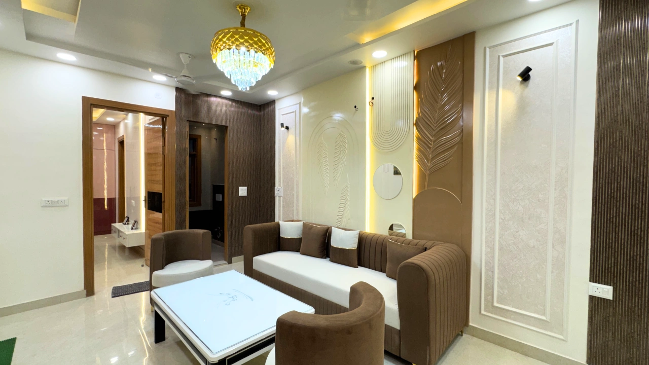 Spacious 2 BHK Flat for Sale in Laxmi Vihar, Mohan Garden | Near Dwarka Mor Metro