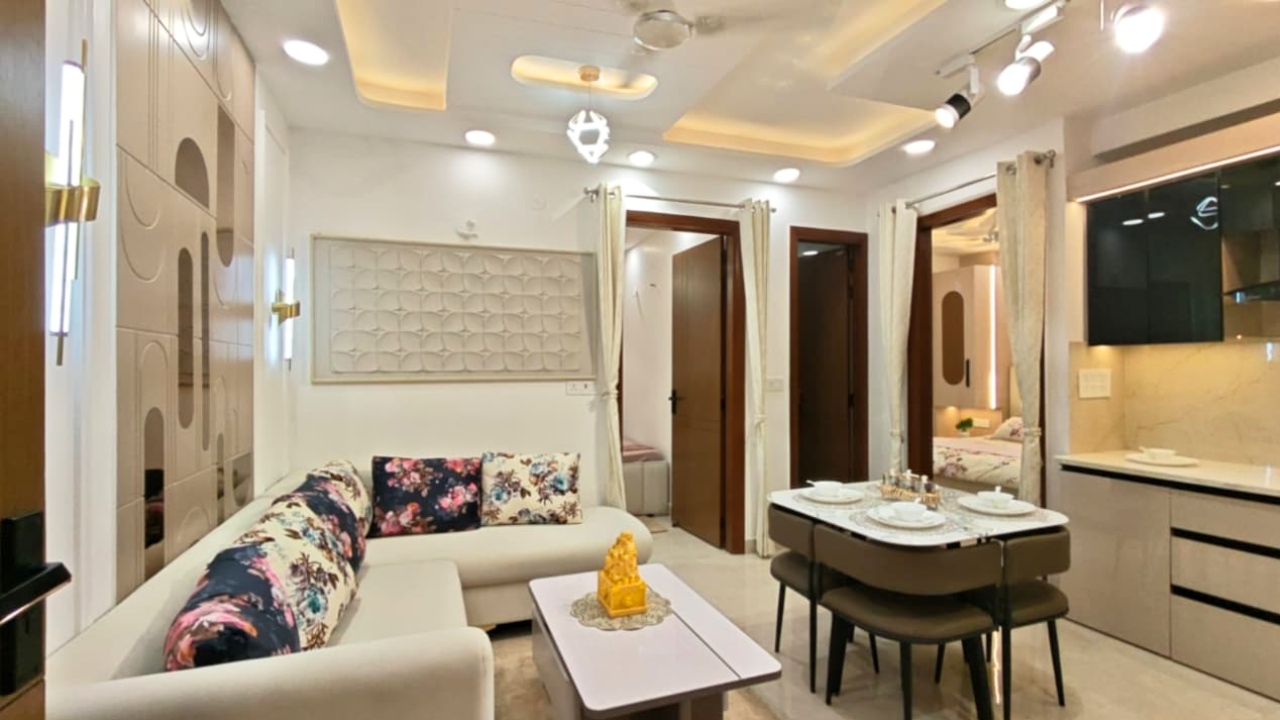 2BHK Semi-Furnished Flat for Sale in Mohan Garden Near Nawada Metro