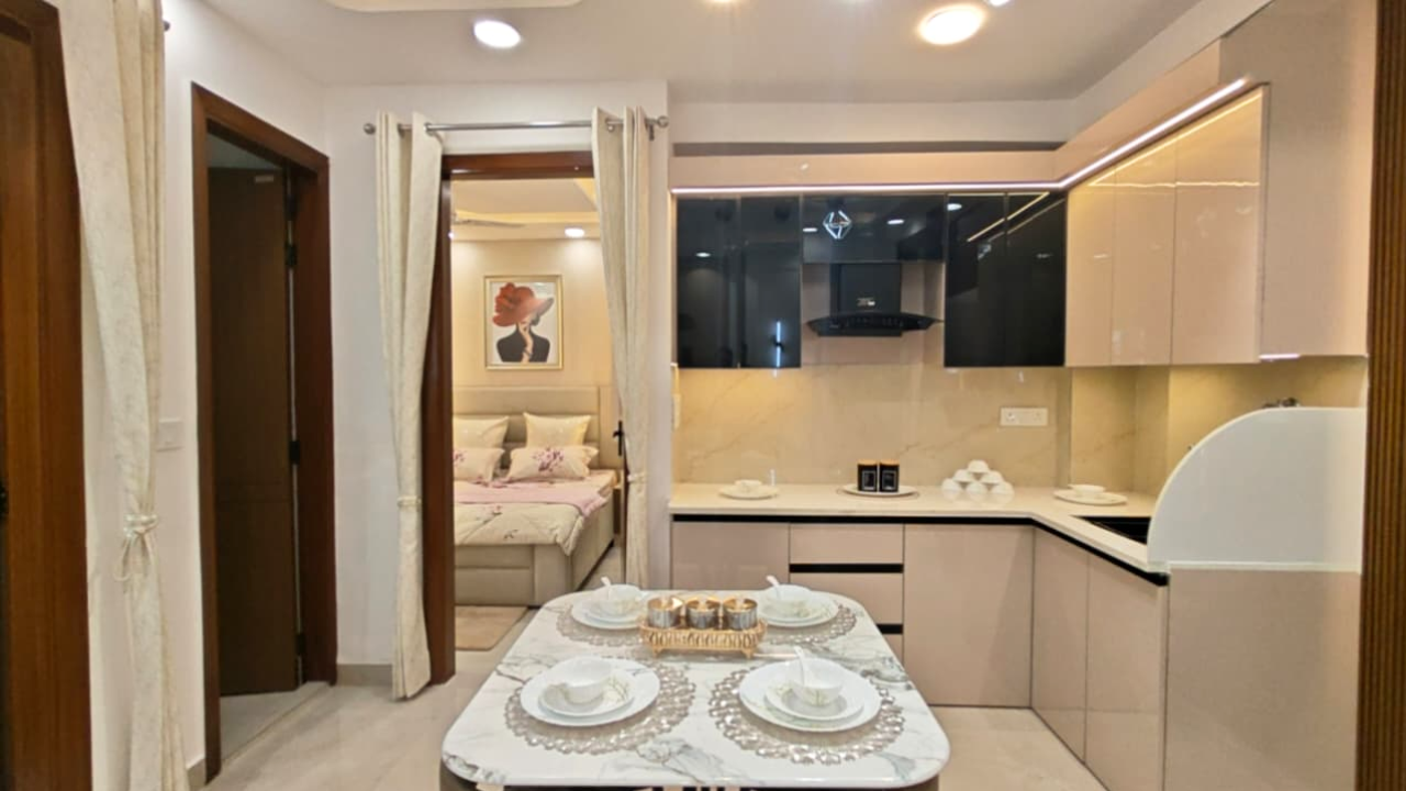 2BHK Semi-Furnished Flat for Sale in Mohan Garden Near Nawada Metro