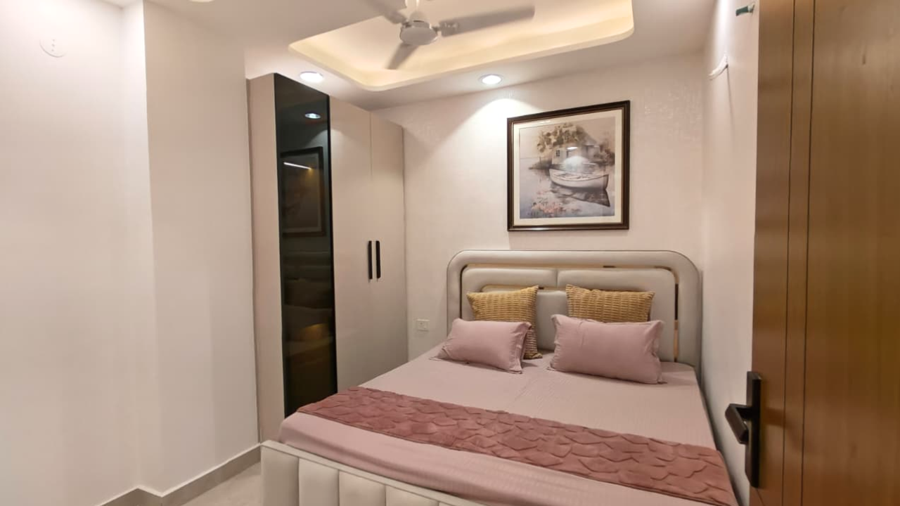 2BHK Semi-Furnished Flat for Sale in Mohan Garden Near Nawada Metro