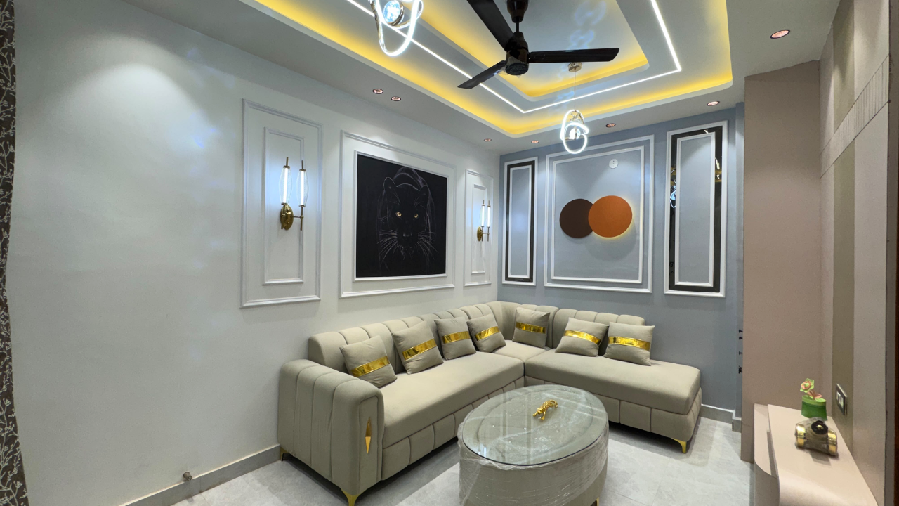 Semi-furnished 2 BHK Flat for Sale in Rama Park, Delhi