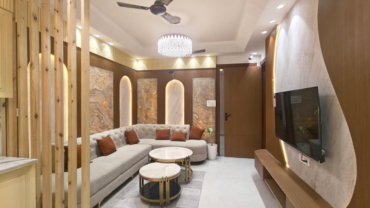 3BHK Semi-Furnished Flat for Sale in Mohan Garden, New Delhi