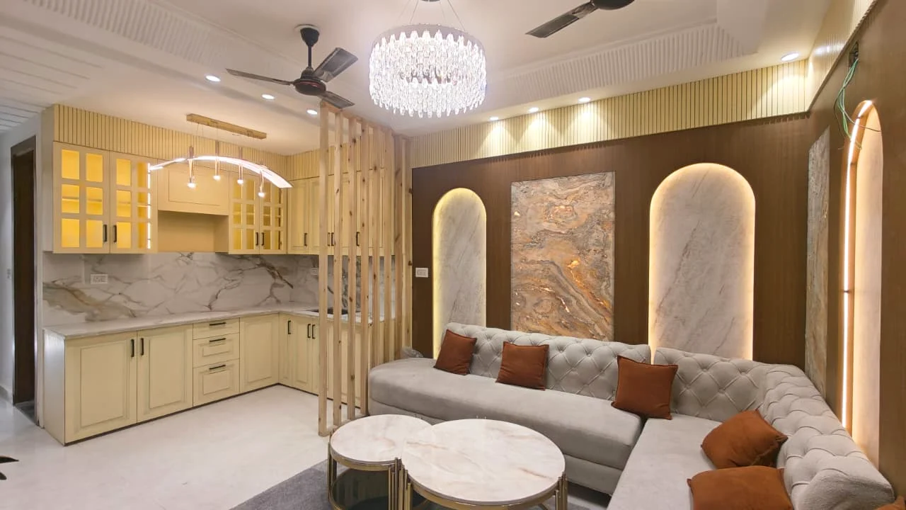 3BHK Semi-Furnished Flat for Sale in Mohan Garden, New Delhi