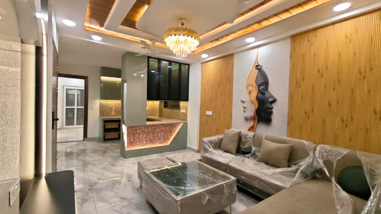 Newly Constructed 3 BHK Semi-Furnished Flat for Sale in Sulahkul Vihar, Sector 14, Dwarka, Delhi